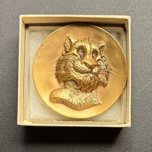 Belt Buckle - Vintage Exxon/Esso "Tiger in Your Tank"